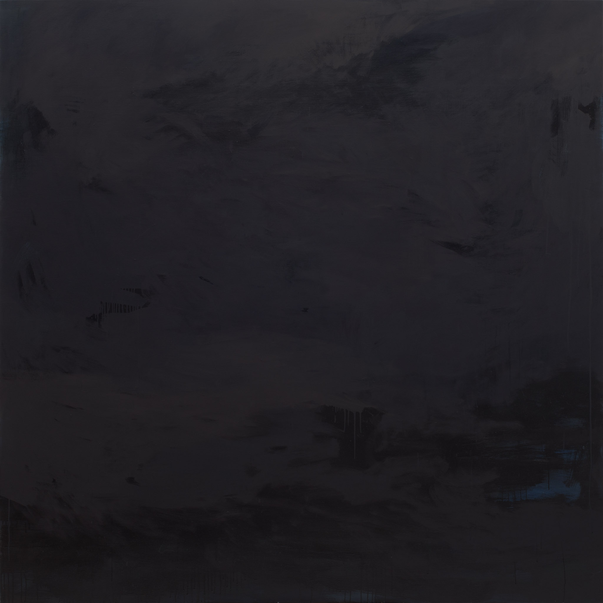 Maremortum II, 2016, oil on canvas, 160 × 160 cm