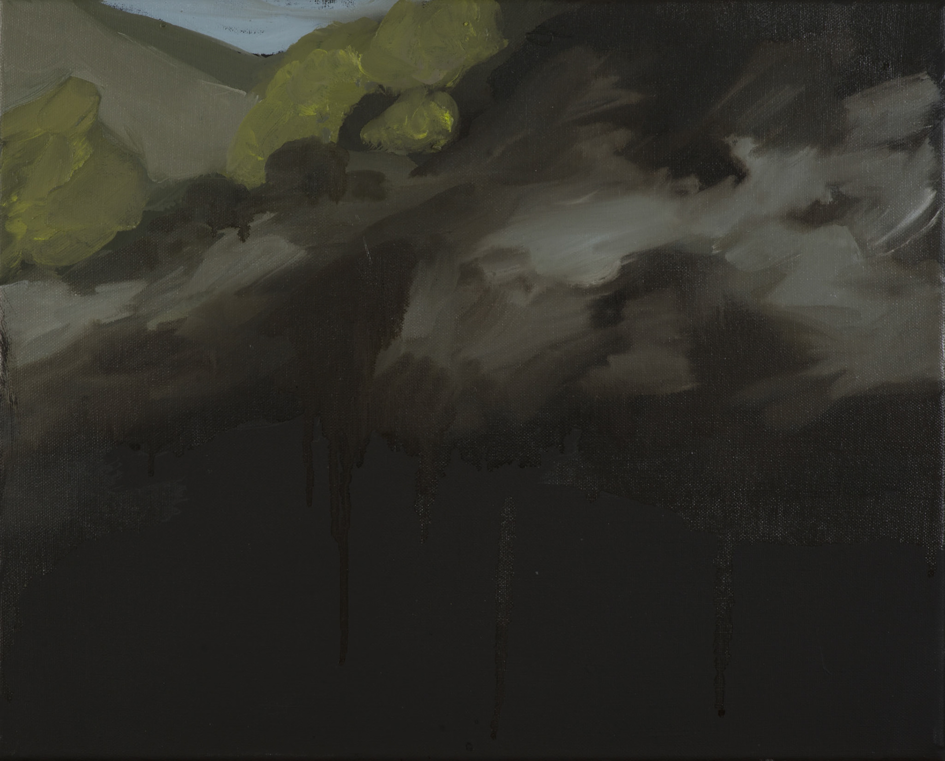 Valdelallama, León II, 2016, oil on canvas, 33 × 41 cm