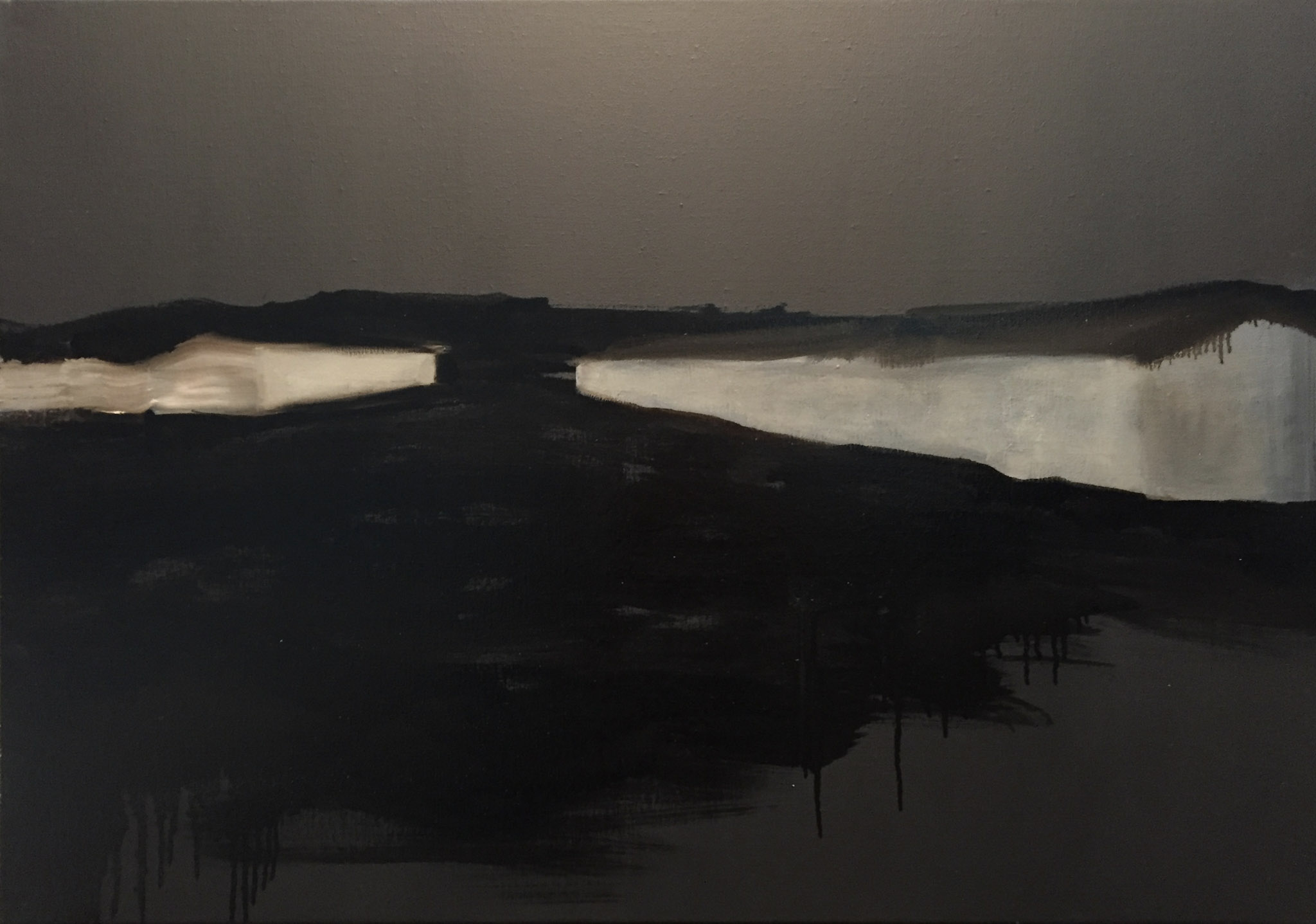 Field II, 2016, oil on canvas, 70 × 100 cm