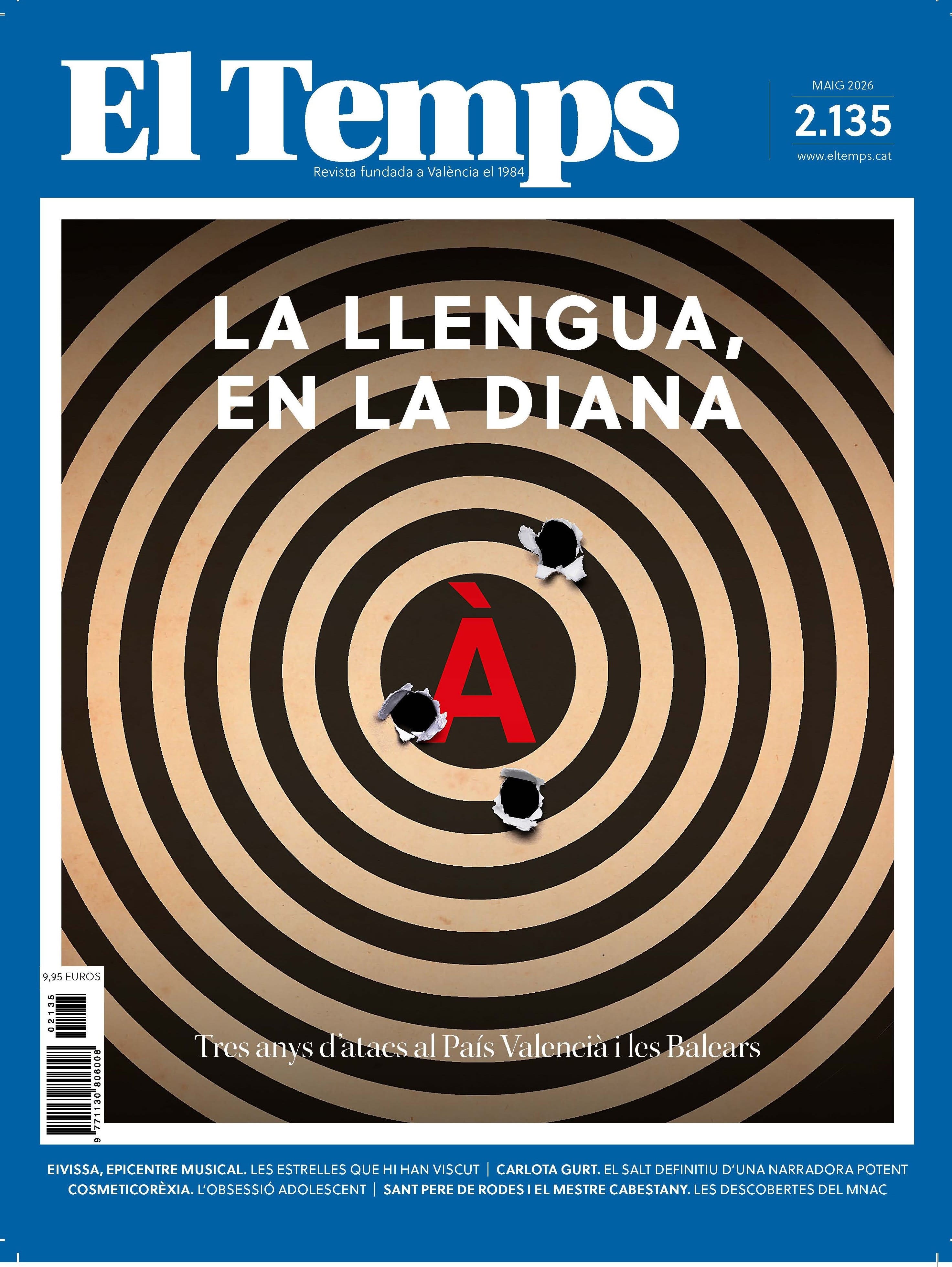 Portada de El Temps, núm. 2135
