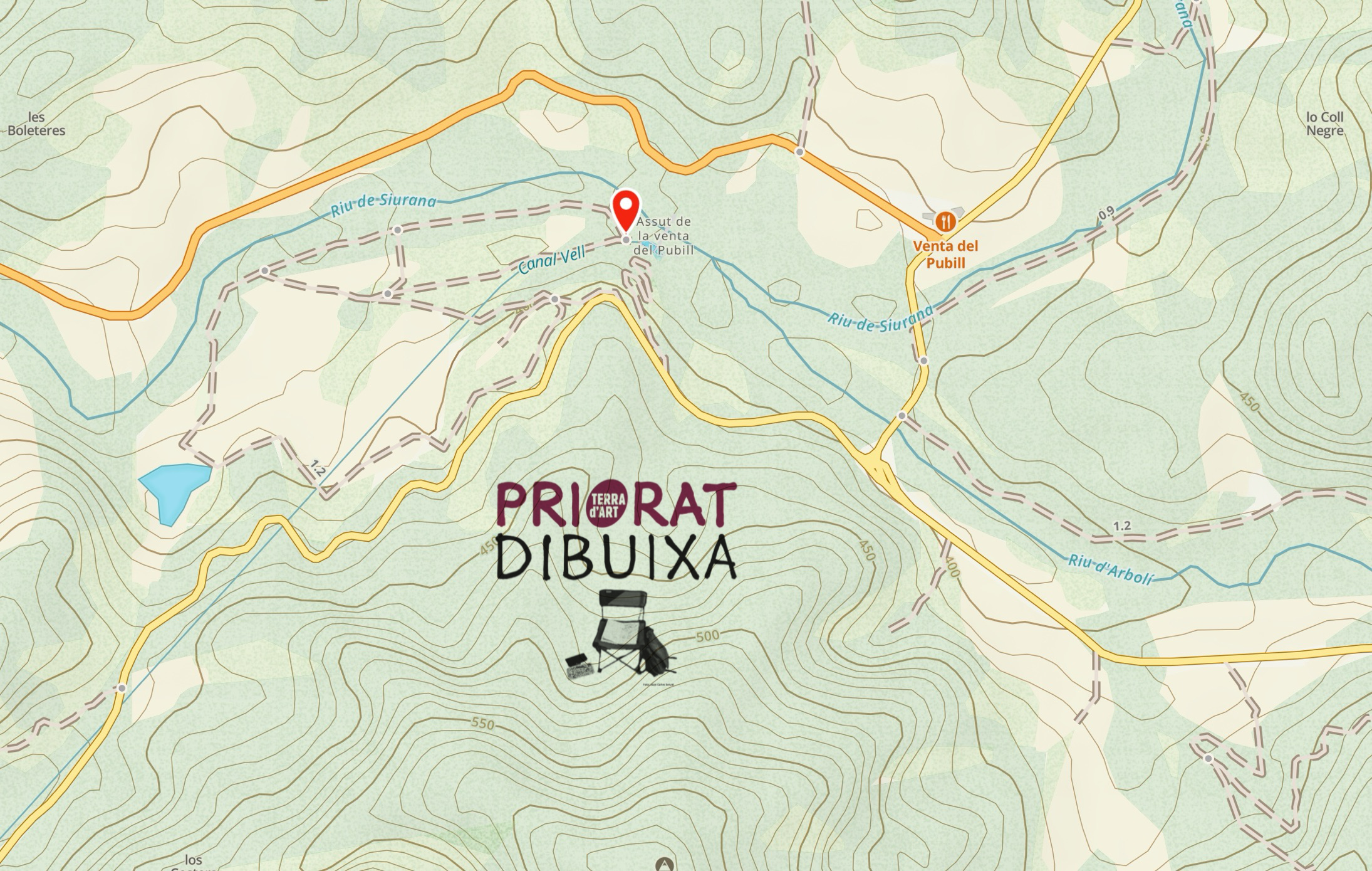 Priorat Dibuixa a La vora oberta (La orilla abierta)