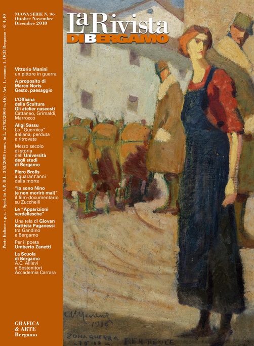 «A proposito di Marco Noris. Gesto, paesaggio» — La Rivista di Bergamo nº 96