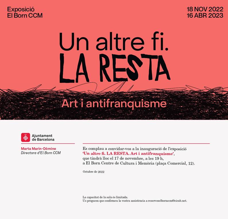 Un altre fi. LA RESTA — El Born CCM