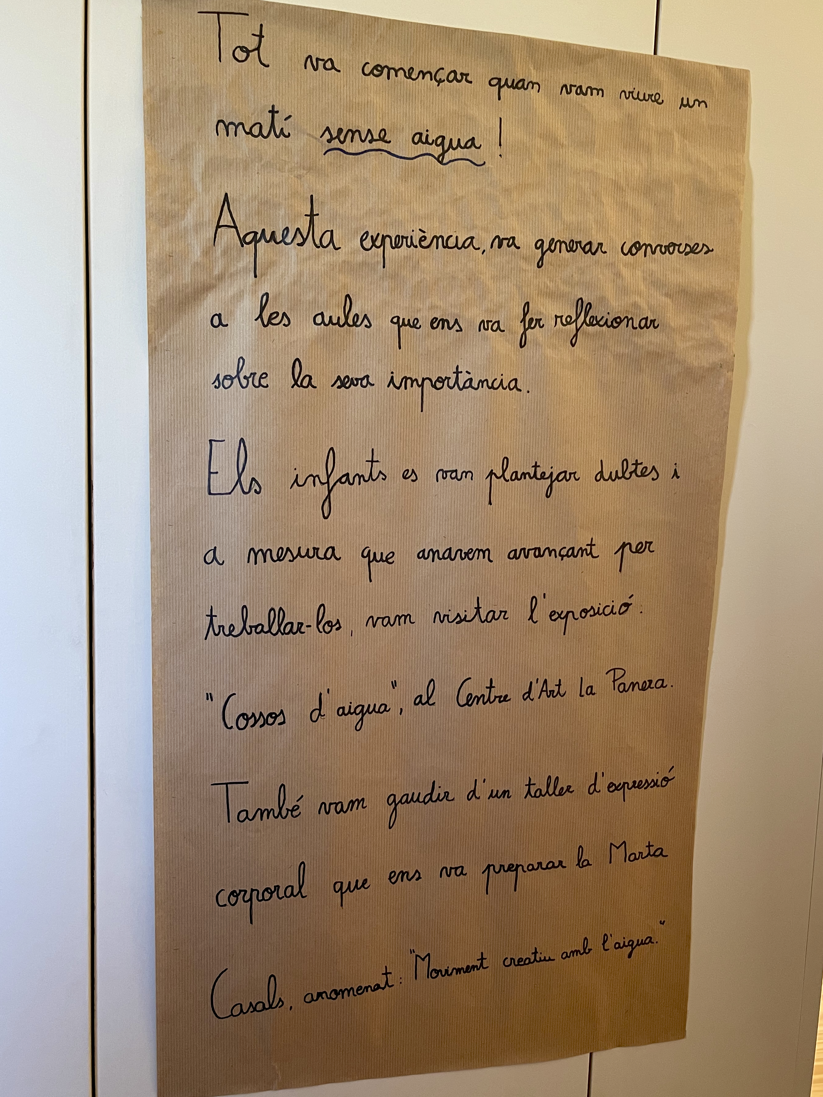 Exposición «L’Aigua és vida?» (Lleida, 2024)