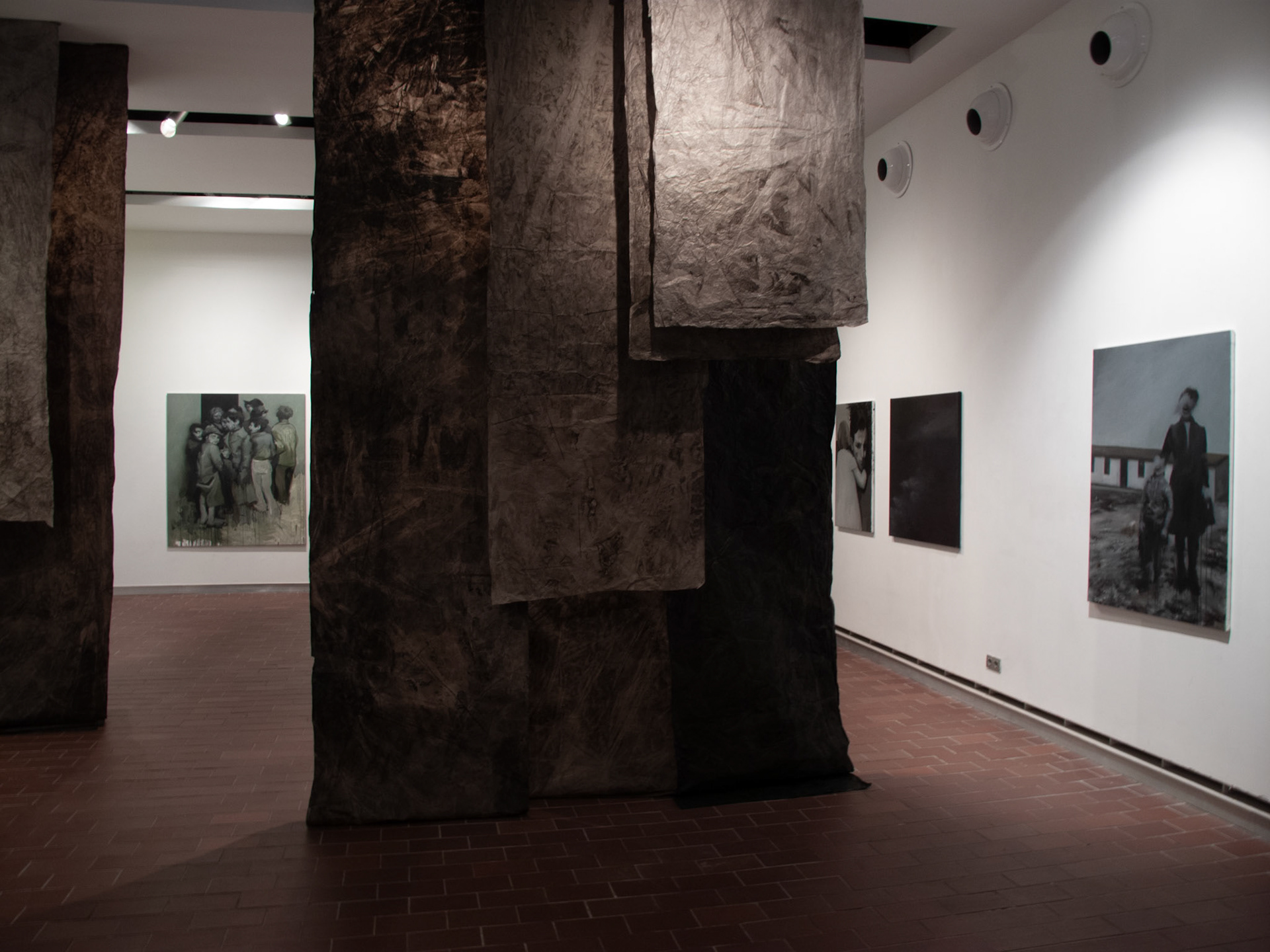 Refugium, refugia, 2019, Museu de l'Exili, La Jonquera. Vista d'instal·lació