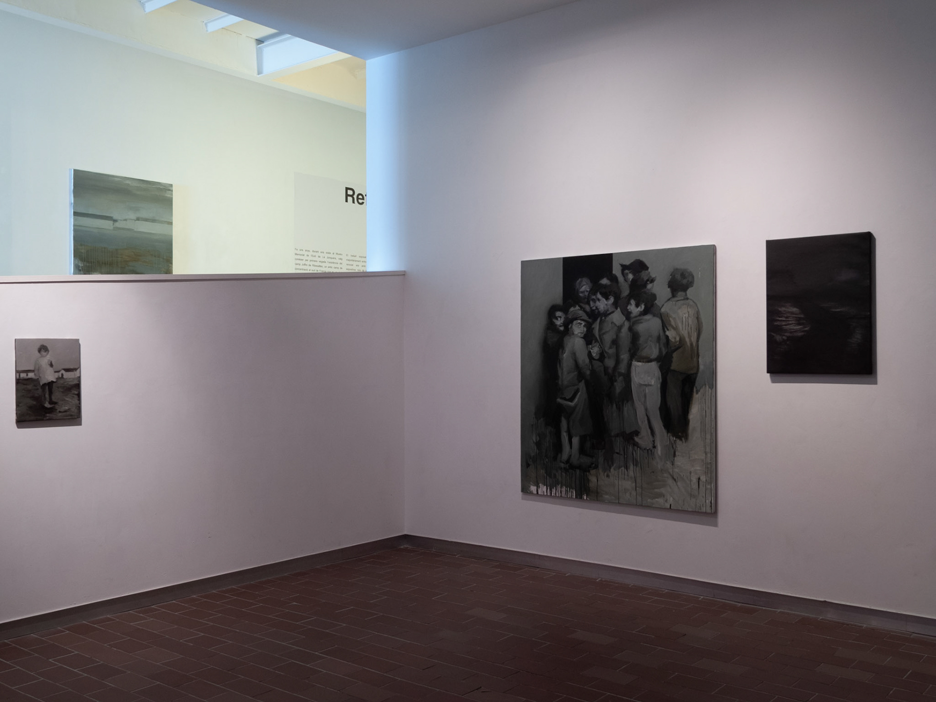 Refugium, refugia, 2019, Museu de l'Exili, La Jonquera. Vista d'instal·lació