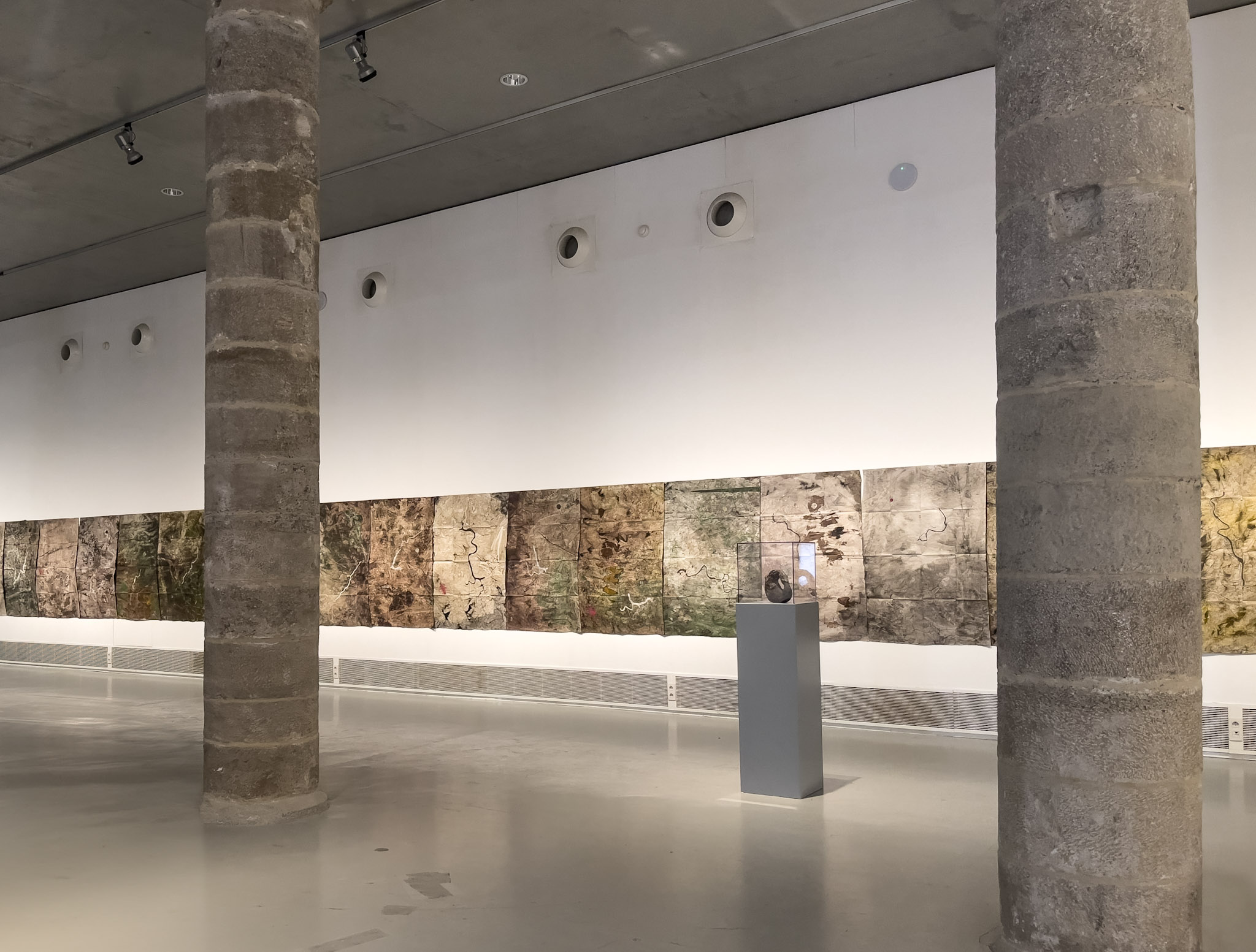 Sequere en «Cossos d'aigua. Encarnacions aquoses de matèries i signes», La Panera, Lleida , 2024